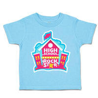 Toddler Clothes High School Rock Star Toddler Shirt Baby Clothes Cotton