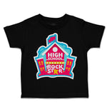 Toddler Clothes High School Rock Star Toddler Shirt Baby Clothes Cotton