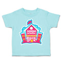 Toddler Clothes High School Rock Star Toddler Shirt Baby Clothes Cotton