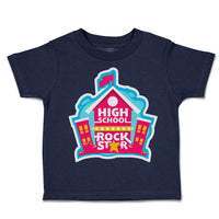 Toddler Clothes High School Rock Star Toddler Shirt Baby Clothes Cotton