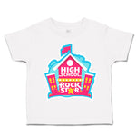 Toddler Clothes High School Rock Star Toddler Shirt Baby Clothes Cotton