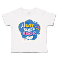 Toddler Clothes Eat Sleep Book Toddler Shirt Baby Clothes Cotton