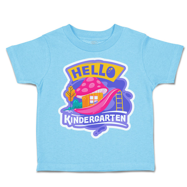 Toddler Clothes Hello Kindergarten Toddler Shirt Baby Clothes Cotton