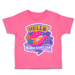 Toddler Clothes Hello Kindergarten Toddler Shirt Baby Clothes Cotton