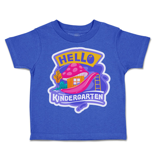 Toddler Clothes Hello Kindergarten Toddler Shirt Baby Clothes Cotton