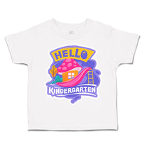 Toddler Clothes Hello Kindergarten Toddler Shirt Baby Clothes Cotton