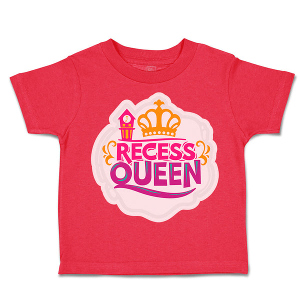 Toddler Clothes Recess Queen Toddler Shirt Baby Clothes Cotton