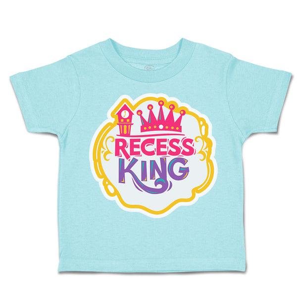 Toddler Clothes Recess King Toddler Shirt Baby Clothes Cotton