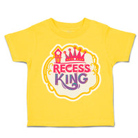 Toddler Clothes Recess King Toddler Shirt Baby Clothes Cotton