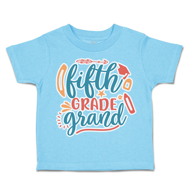 Toddler Clothes Fifth Grade Grand Toddler Shirt Baby Clothes Cotton