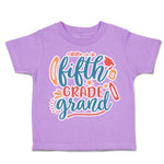 Toddler Clothes Fifth Grade Grand Toddler Shirt Baby Clothes Cotton