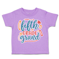 Toddler Clothes Fifth Grade Grand Toddler Shirt Baby Clothes Cotton