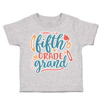 Toddler Clothes Fifth Grade Grand Toddler Shirt Baby Clothes Cotton