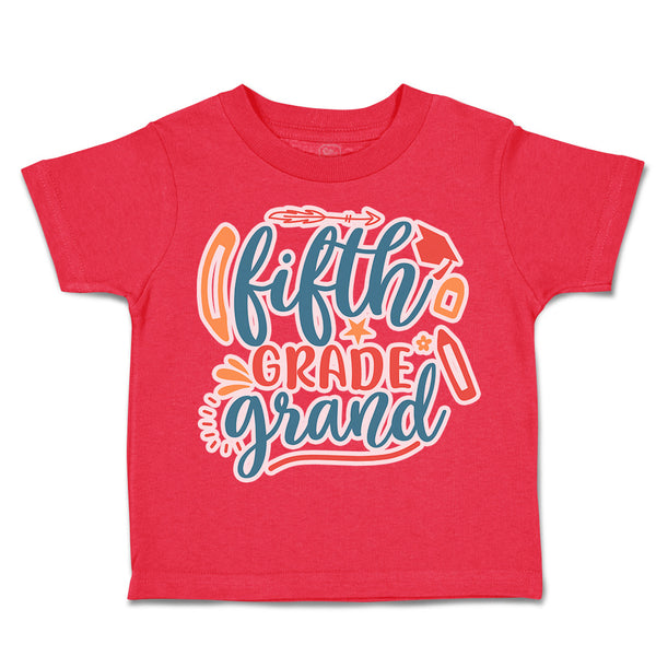 Toddler Clothes Fifth Grade Grand Toddler Shirt Baby Clothes Cotton