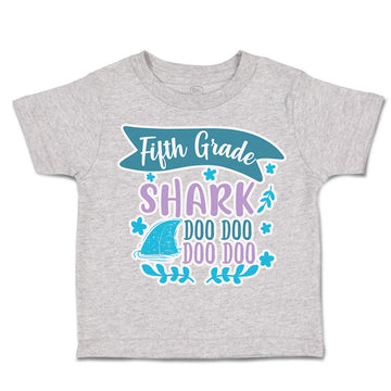 Toddler Clothes Fifth Grade Shark Doo Doo Toddler Shirt Baby Clothes Cotton