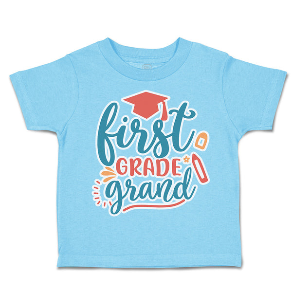 Toddler Clothes First Grade Grand Toddler Shirt Baby Clothes Cotton