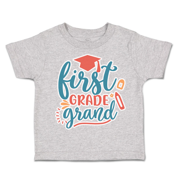 Toddler Clothes First Grade Grand Toddler Shirt Baby Clothes Cotton