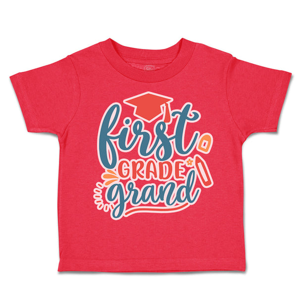Toddler Clothes First Grade Grand Toddler Shirt Baby Clothes Cotton