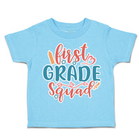 Toddler Clothes First Grade Squad Toddler Shirt Baby Clothes Cotton