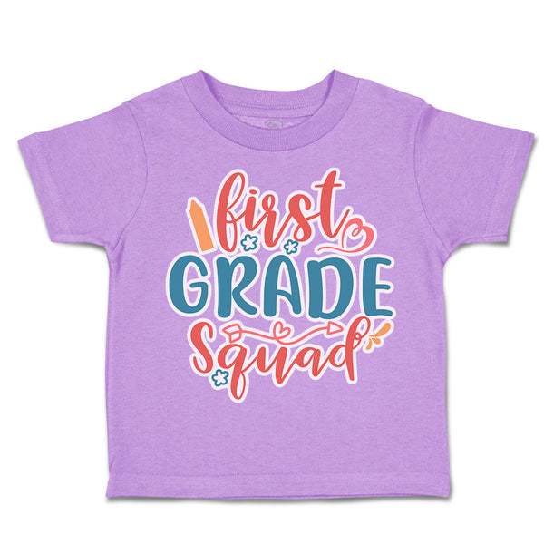 Toddler Clothes First Grade Squad Toddler Shirt Baby Clothes Cotton