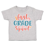 Toddler Clothes First Grade Squad Toddler Shirt Baby Clothes Cotton