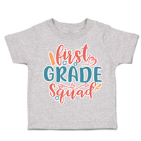 Toddler Clothes First Grade Squad Toddler Shirt Baby Clothes Cotton