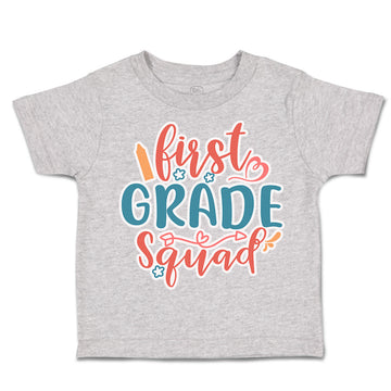 Toddler Clothes First Grade Squad Toddler Shirt Baby Clothes Cotton