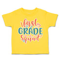 Toddler Clothes First Grade Squad Toddler Shirt Baby Clothes Cotton