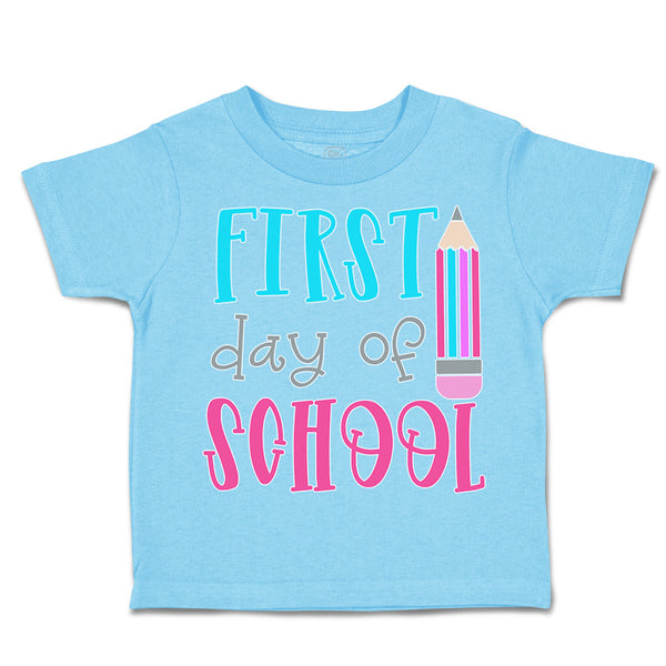 Toddler Clothes First Day of School Toddler Shirt Baby Clothes Cotton