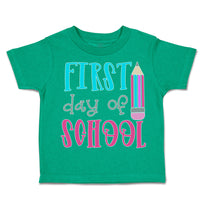 Toddler Clothes First Day of School Toddler Shirt Baby Clothes Cotton