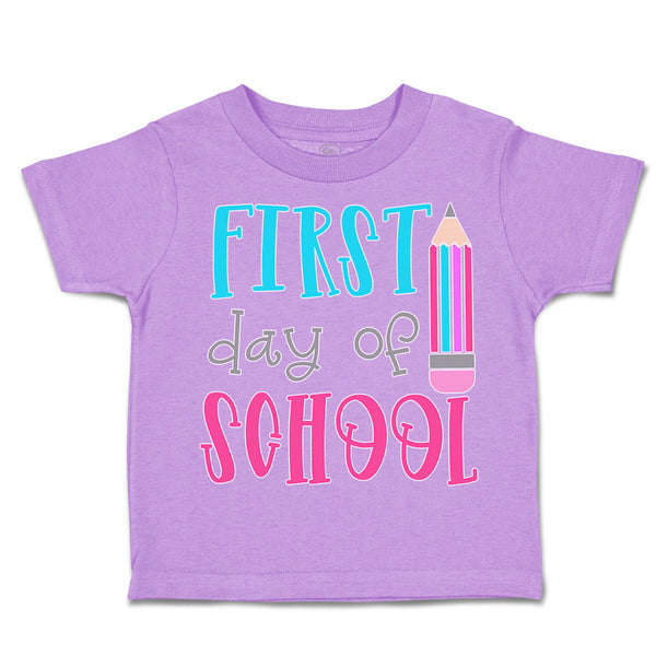Toddler Clothes First Day of School Toddler Shirt Baby Clothes Cotton