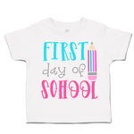 Toddler Clothes First Day of School Toddler Shirt Baby Clothes Cotton