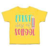 Toddler Clothes First Day of School Toddler Shirt Baby Clothes Cotton