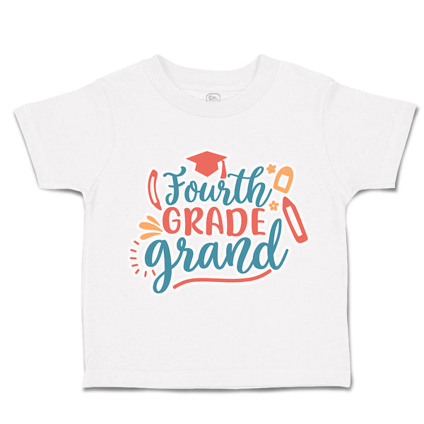 Toddler Clothes Fourth Grade Grand Toddler Shirt Baby Clothes Cotton