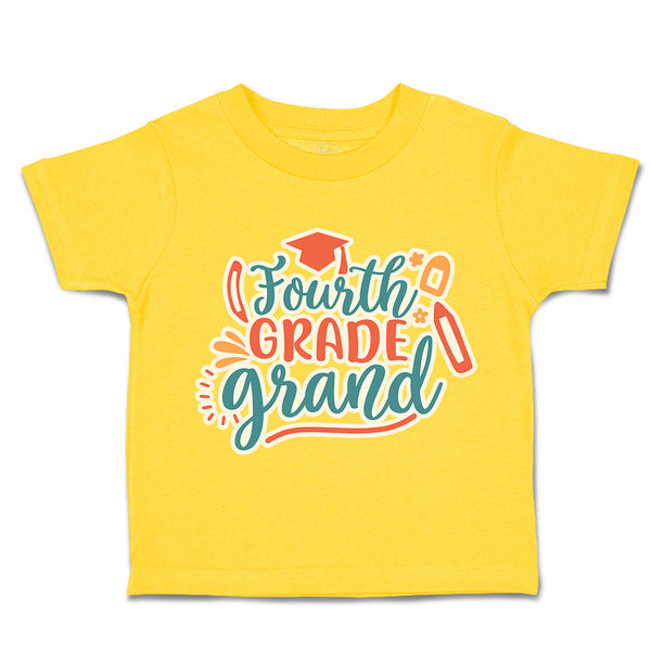 Toddler Clothes Fourth Grade Grand Toddler Shirt Baby Clothes Cotton