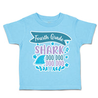 Toddler Clothes Fourth Grade Shark Doo Doo Toddler Shirt Baby Clothes Cotton