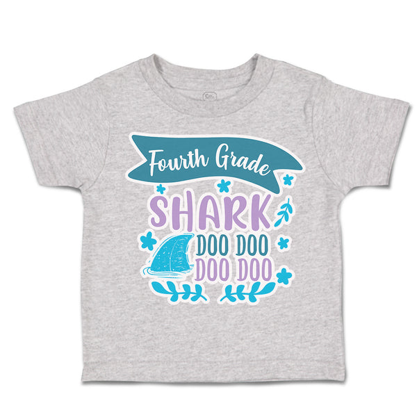 Toddler Clothes Fourth Grade Shark Doo Doo Toddler Shirt Baby Clothes Cotton