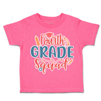 Toddler Clothes Fourth Grade Squad Toddler Shirt Baby Clothes Cotton