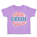 Toddler Clothes Fourth Grade Squad Toddler Shirt Baby Clothes Cotton