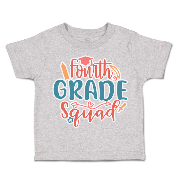 Toddler Clothes Fourth Grade Squad Toddler Shirt Baby Clothes Cotton