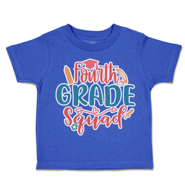 Toddler Clothes Fourth Grade Squad Toddler Shirt Baby Clothes Cotton