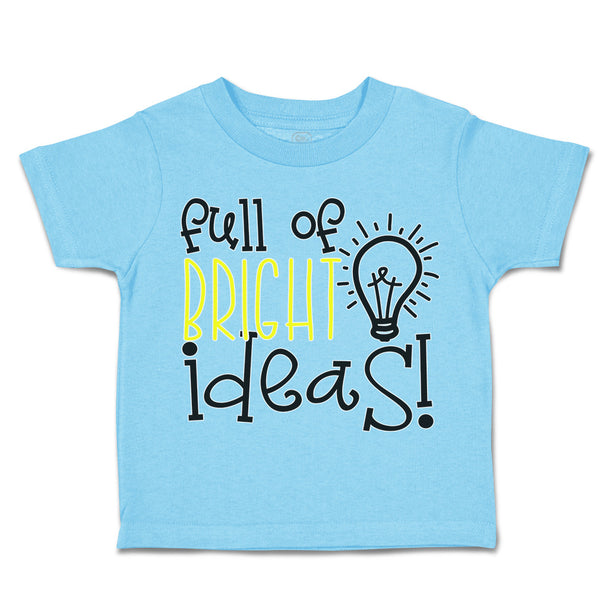 Toddler Clothes Full of Bright Ideas ! Toddler Shirt Baby Clothes Cotton