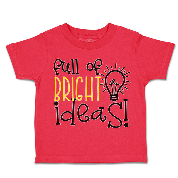 Toddler Clothes Full of Bright Ideas ! Toddler Shirt Baby Clothes Cotton