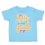 Toddler Clothes Hello Second Grade Style A Toddler Shirt Baby Clothes Cotton