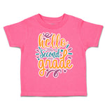 Toddler Clothes Hello Second Grade Style A Toddler Shirt Baby Clothes Cotton