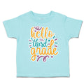 Toddler Clothes Hello Third Grade Style A Toddler Shirt Baby Clothes Cotton