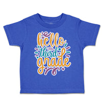 Toddler Clothes Hello Third Grade Style A Toddler Shirt Baby Clothes Cotton