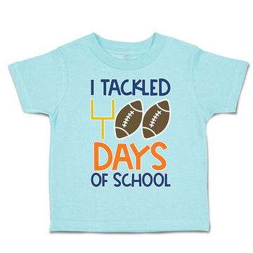 Toddler Clothes I Tackled 100 Days of School Toddler Shirt Baby Clothes Cotton