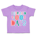 Toddler Clothes I Survived 100 Days of School Style D Toddler Shirt Cotton