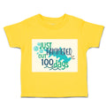 Toddler Clothes Just Hammered out 100 Days Toddler Shirt Baby Clothes Cotton